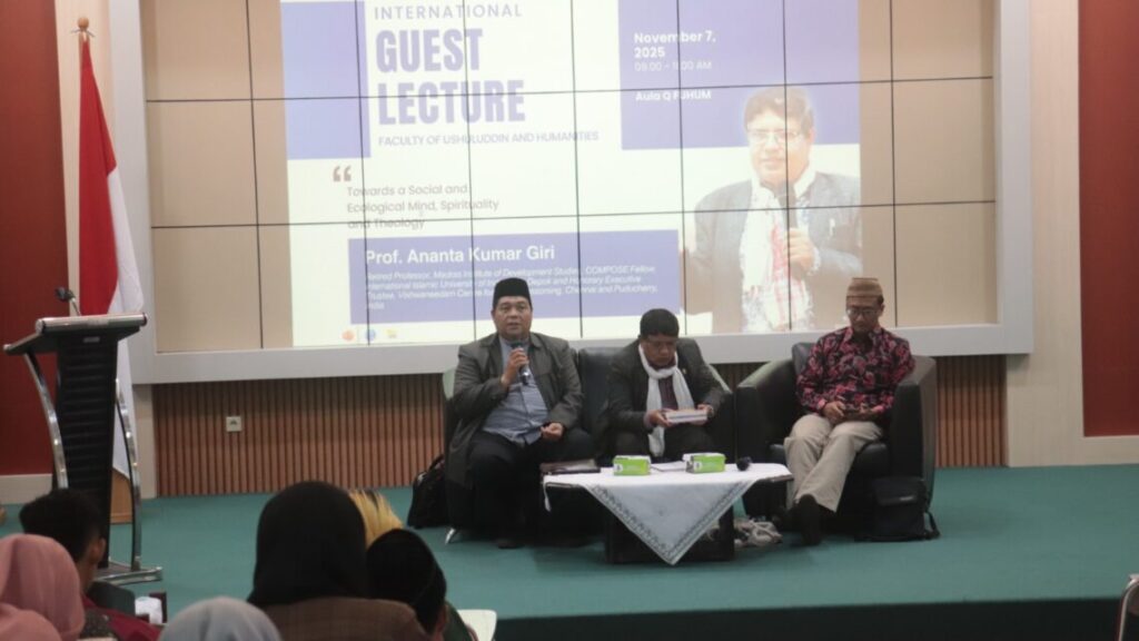 FUHUM UIN Walisongo Gelar International Guest Lecture Bersama Prof. Ananta Kumar Giri